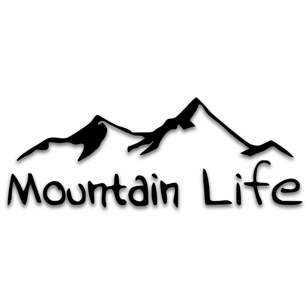 Mountain Life Decal