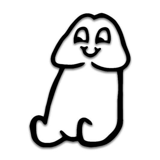 Smiling Chode Penis Decal
