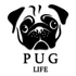 Pug Life Decal