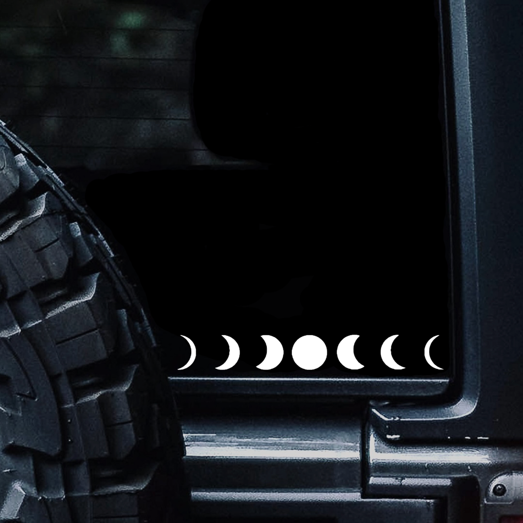 Moon Phases Decal