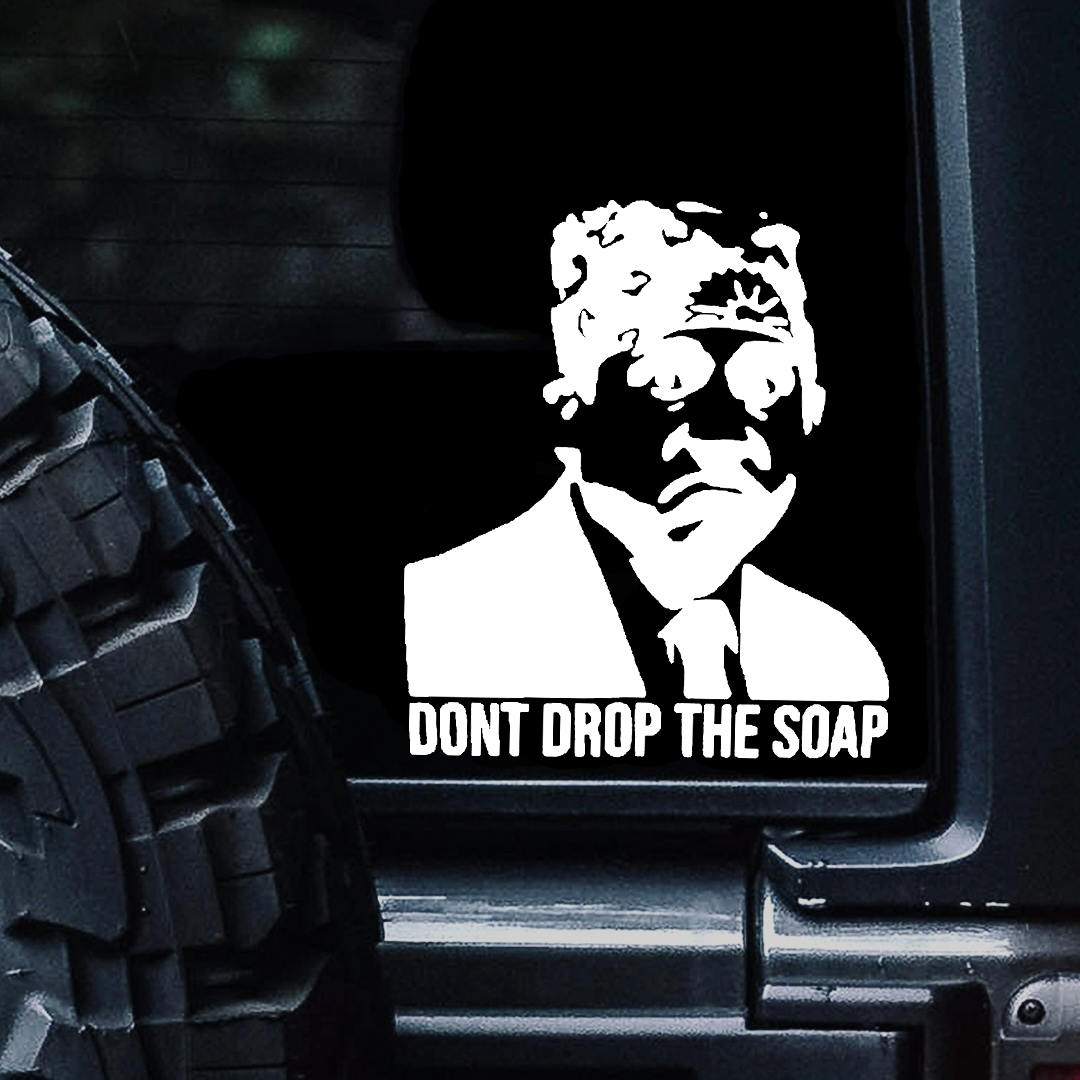 Michael Scott (Don't Drop The Soap) Decal