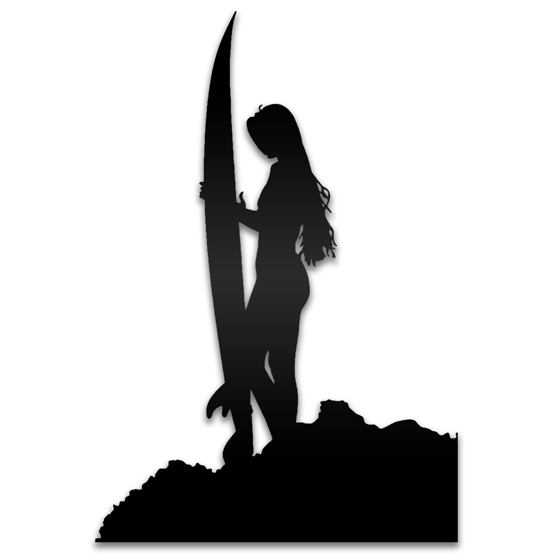 Surfer Girl Decal